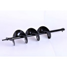 Шнек L-800 мм диаметр 150 мм для мотобура YBX