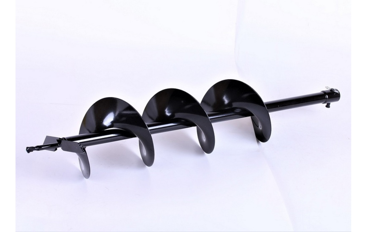 Шнек L-800 мм диаметр 150 мм для мотобура YBX