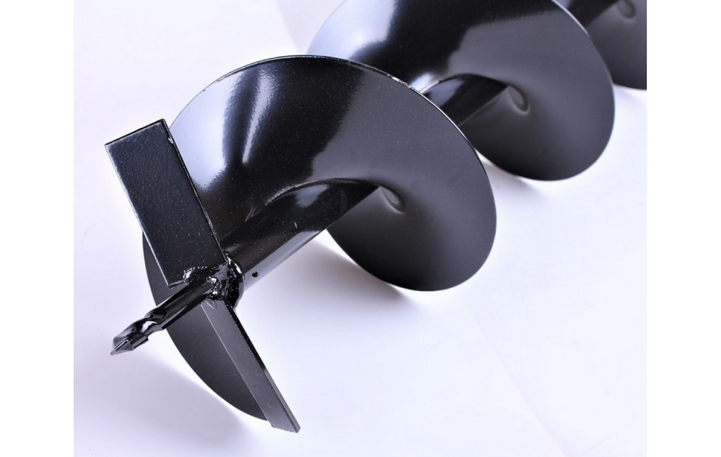 Шнек L-800 мм диаметр 150 мм для мотобура YBX