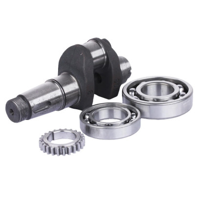 Коленвал в сборе YBX с подшипниками 6310/6210 и шестерней на..