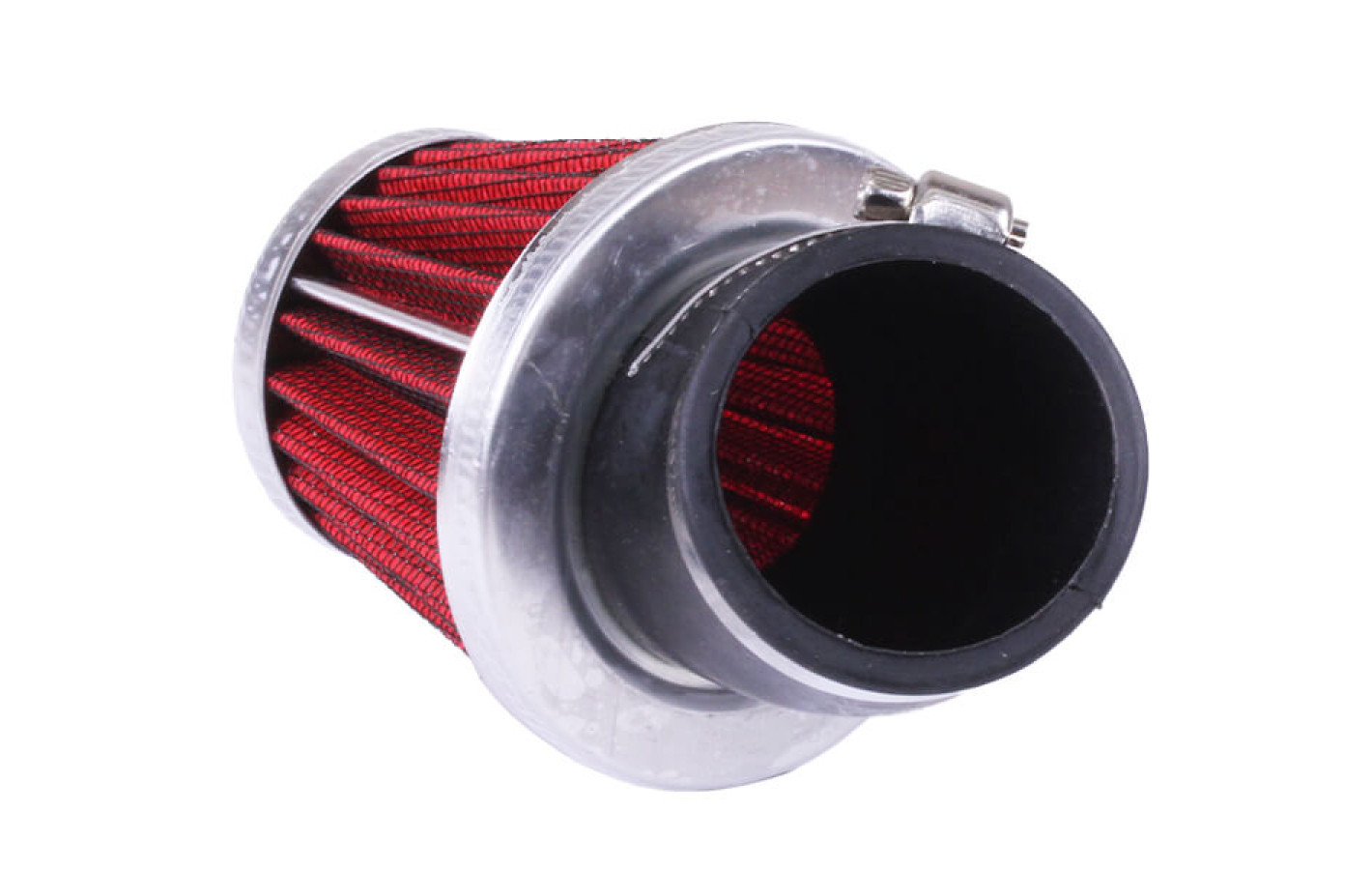 Фильтр нулевой конусный TΛTΛ Ø42мм 45°, красный на скутер