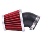 Фильтр нулевой конусный TΛTΛ Ø42мм 45°, красный на скутер