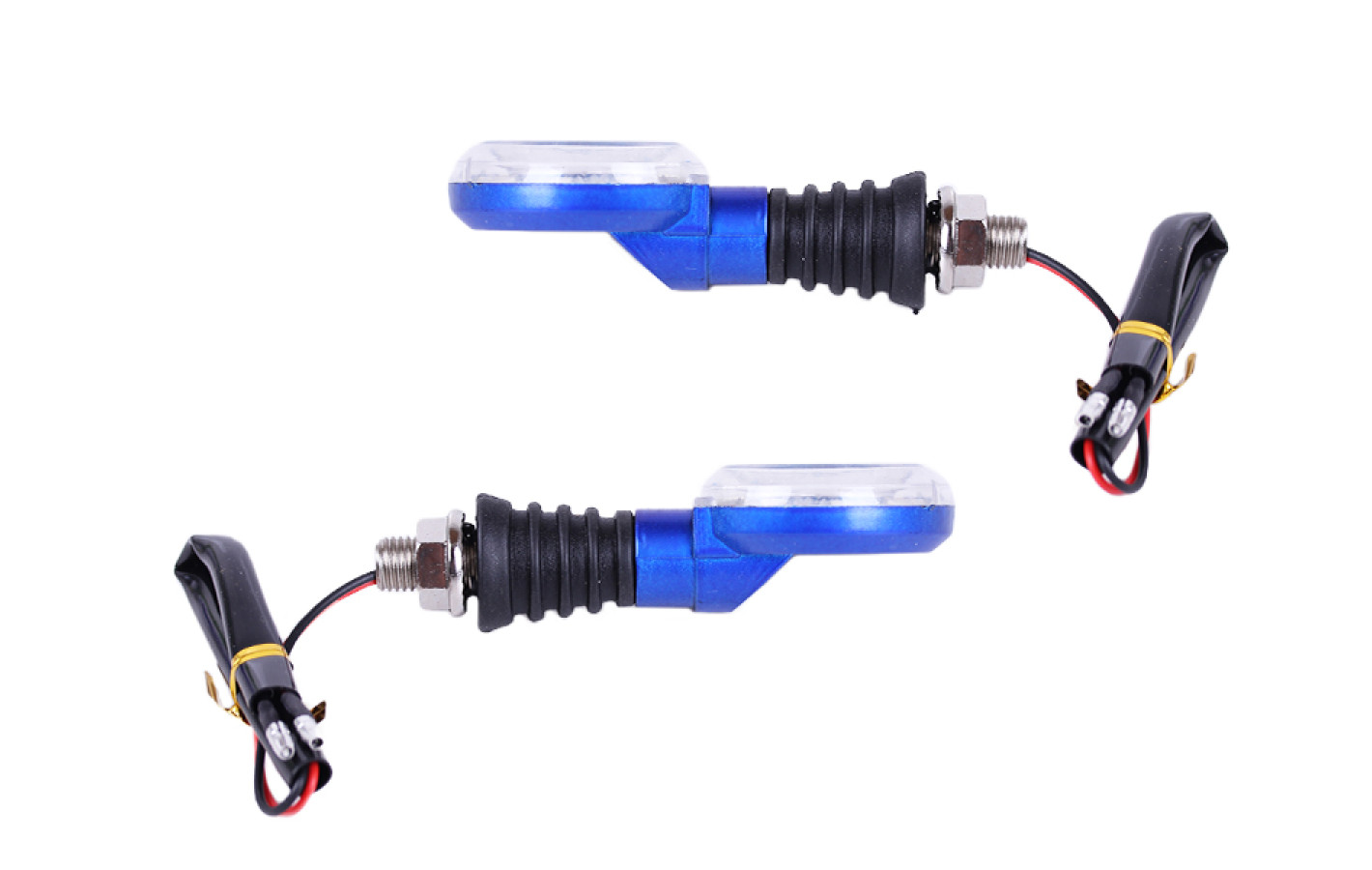 Покажчик повороту діодний TΛTΛ на мотоцикл V-150A, універсальний, black, к-т: 2 шт.