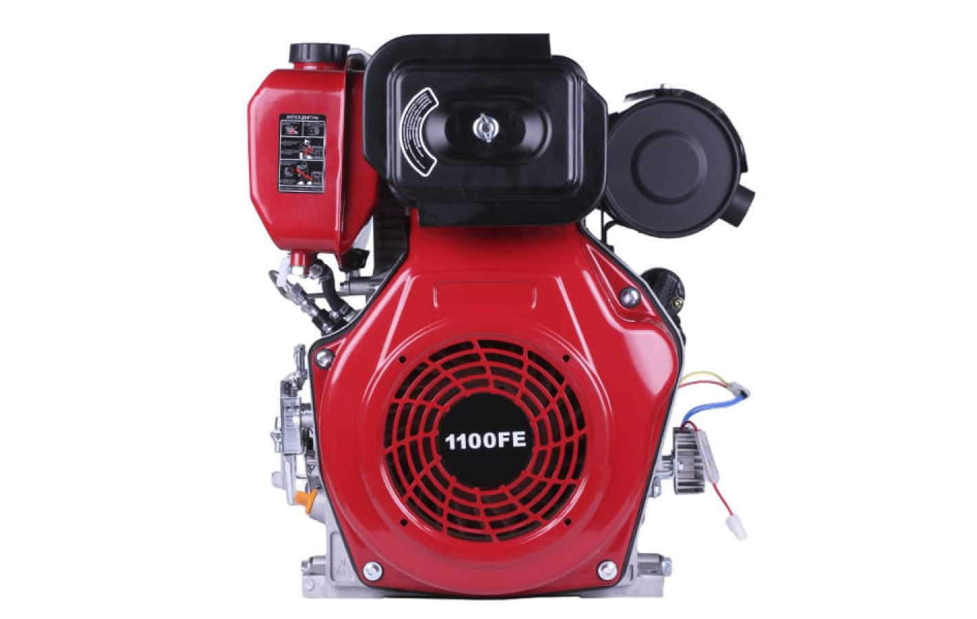 Двигатель 1100FE - дизель (под шпонку диаметр 25 мм) (15 л.с.) с электростартером