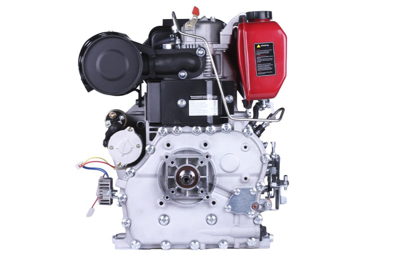 Двигатель 1100FE - дизель (под шпонку диаметр 25 мм) (15 л.с.) с электростартером