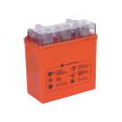 Акумулятор гелевий TT AGRO MOTO 12N5L-BS 5АH на мопед Active, 119*60*129 мм, помаранчевий
