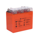 Акумулятор гелевий TT AGRO MOTO 12N7-BS 7АH на мотоцикл, 137*76*128 мм,помаранчевий
