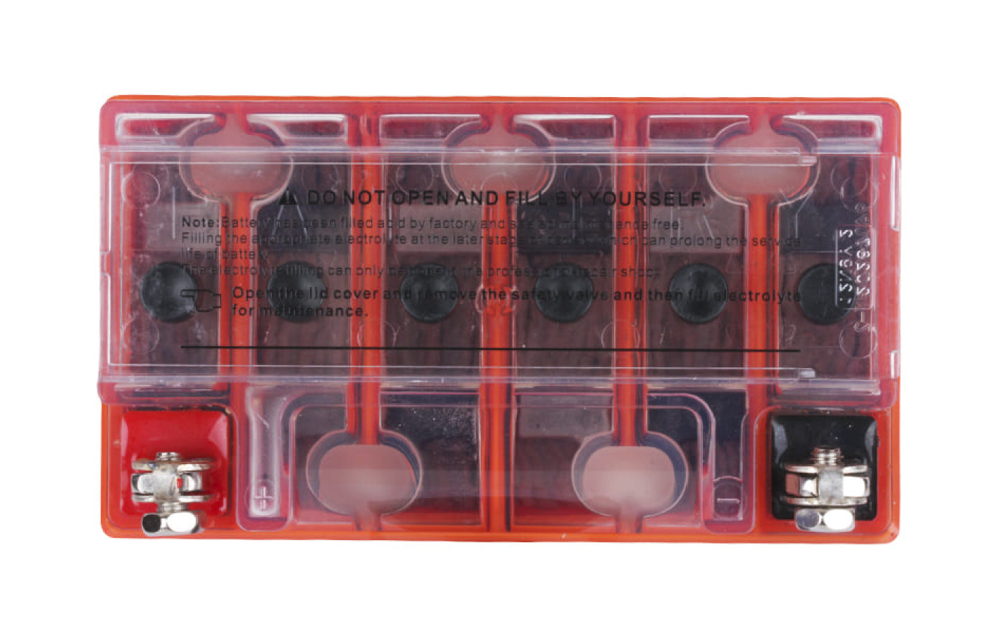 Акумулятор гелевий TT AGRO MOTO 12N7-BS 7АH на мотоцикл, 137*76*128 мм,помаранчевий