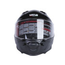Шолом для мотоцикла, скутера V-80 VIRTUE трансформує (чорний, size M) 