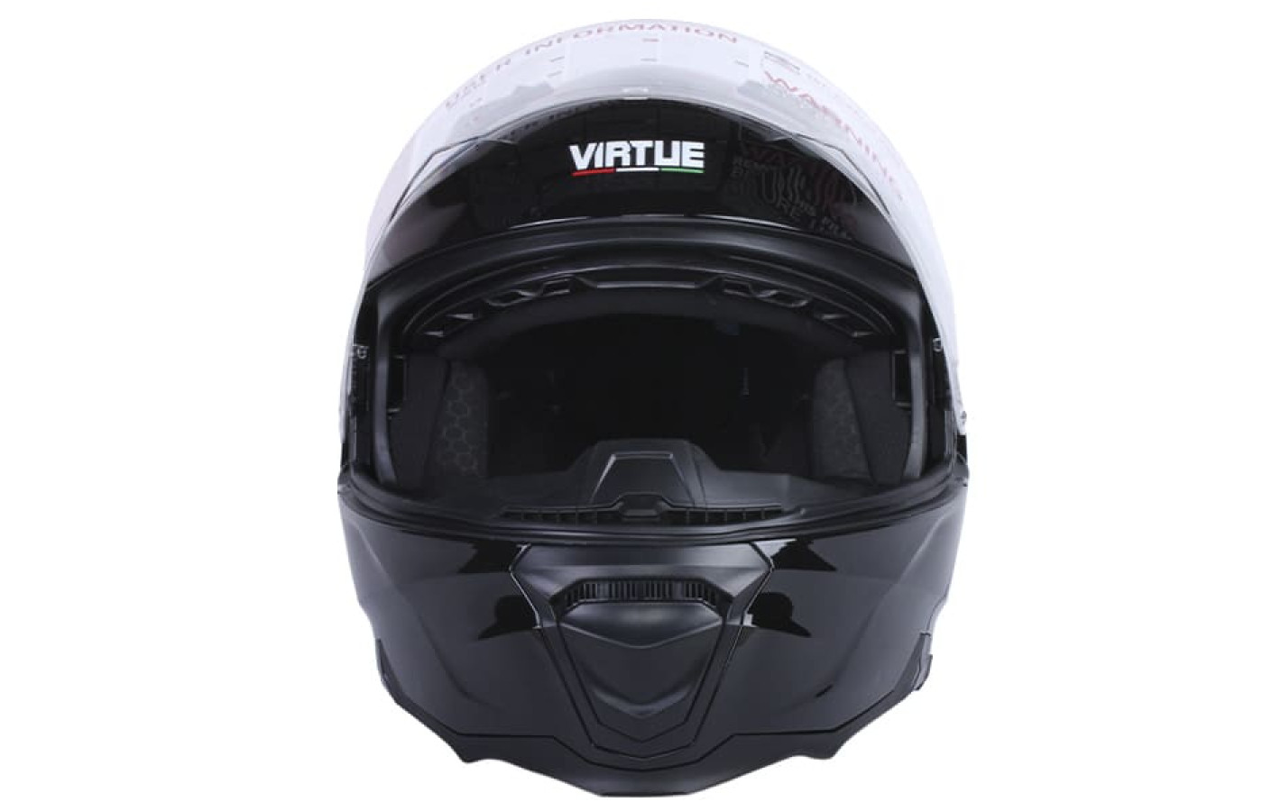 Шолом для мотоцикла, скутера V-80 VIRTUE трансформує (чорний, size M) 