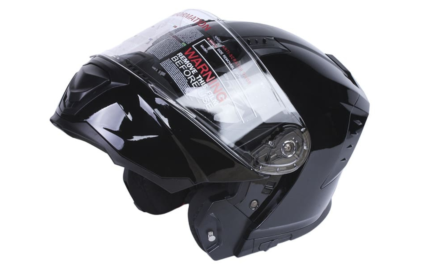 Шолом для мотоцикла, скутера V-80 VIRTUE трансформує (чорний, size M) 