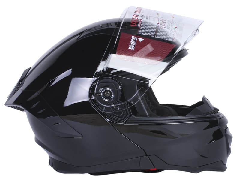 Шлем для мотоцикла, скутера V-80 VIRTUE трансформер (черный, size L) 