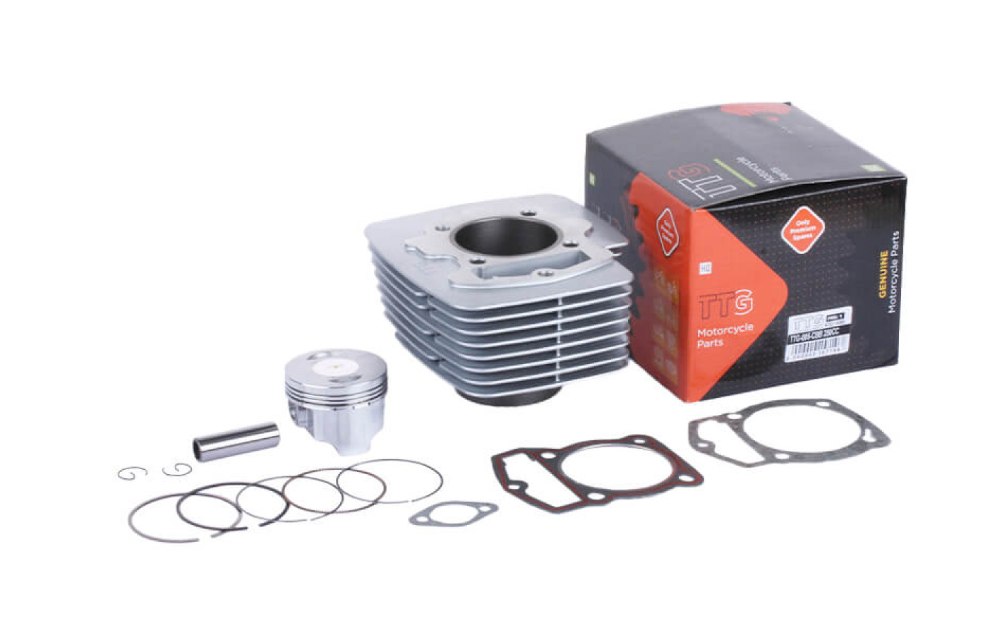 Поршнева (ЦПГ) 69,00 мм TTG на бензиновий двигун CB-250СС, к-т: 12 одиниць, тип 2