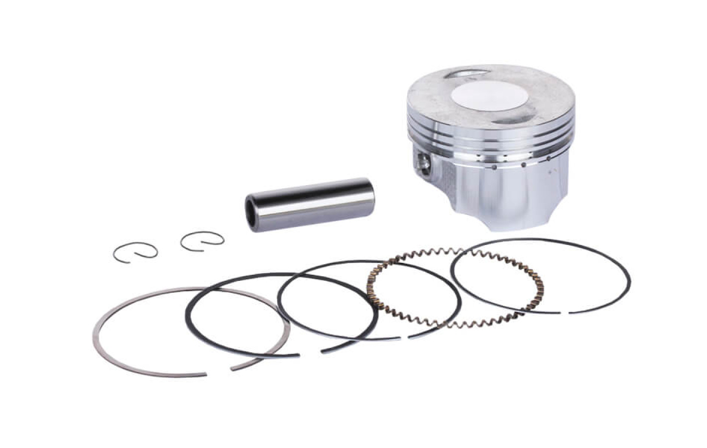 Поршневой комплект 65,50 мм YBX на бензиновый двигатель СG150/200, тип 2