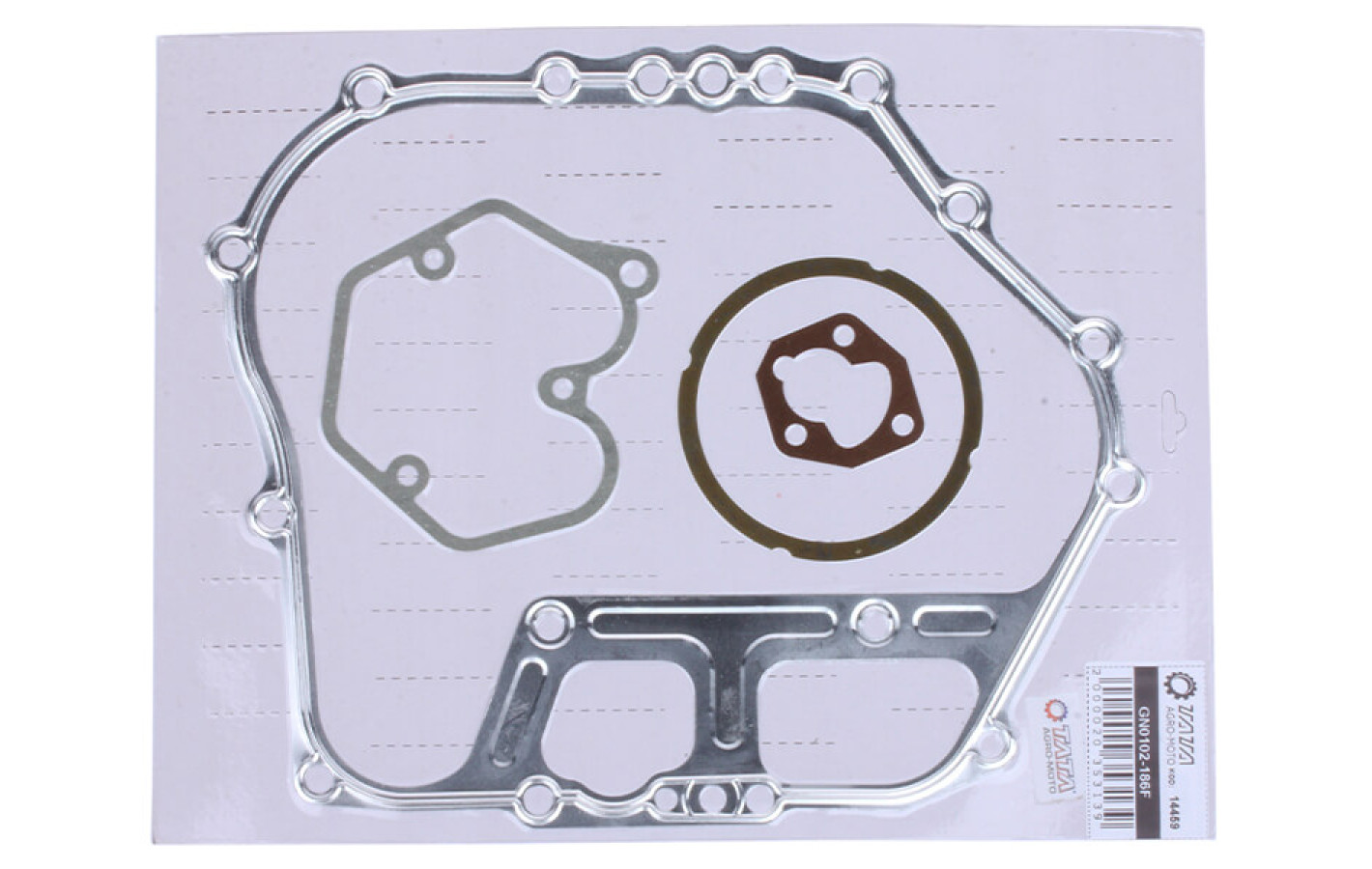 Прокладки двигателя TΛTΛ на диезльный двигатель 186F генератора GN 5 KW, к-т: 4 шт. тип 2