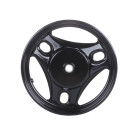 Диск задній TT AGRO MOTO 10*2,15 на скутер Let"s, сталевий, барабанне гальмо, black