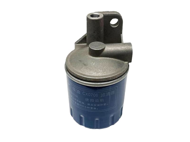 Фільтр паливний TTG CX0706 у зборі з кронштейном на дизельний двигун 4L22BT, тип 2 