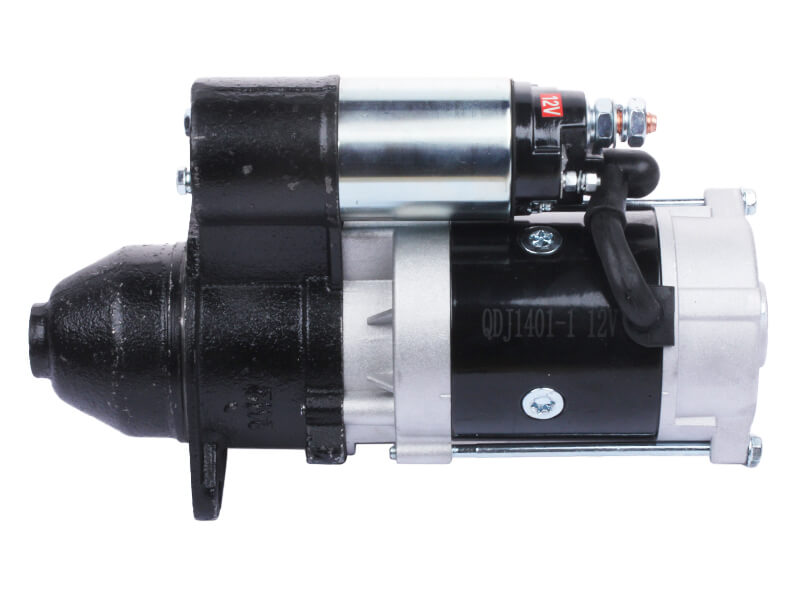 Стартер TTG QDJ1401-1 на минитрактор Shifeng 240, Z-11, 12V, 4.0KW, посадка 82 мм, межболт. L-120 мм