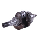 Коленвал в сборе YBX под шлицы  на дизельный двигатель 173D, диаметр 25 мм