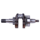 Коленвал в сборе YBX под шлицы  на дизельный двигатель 173D, диаметр 25 мм