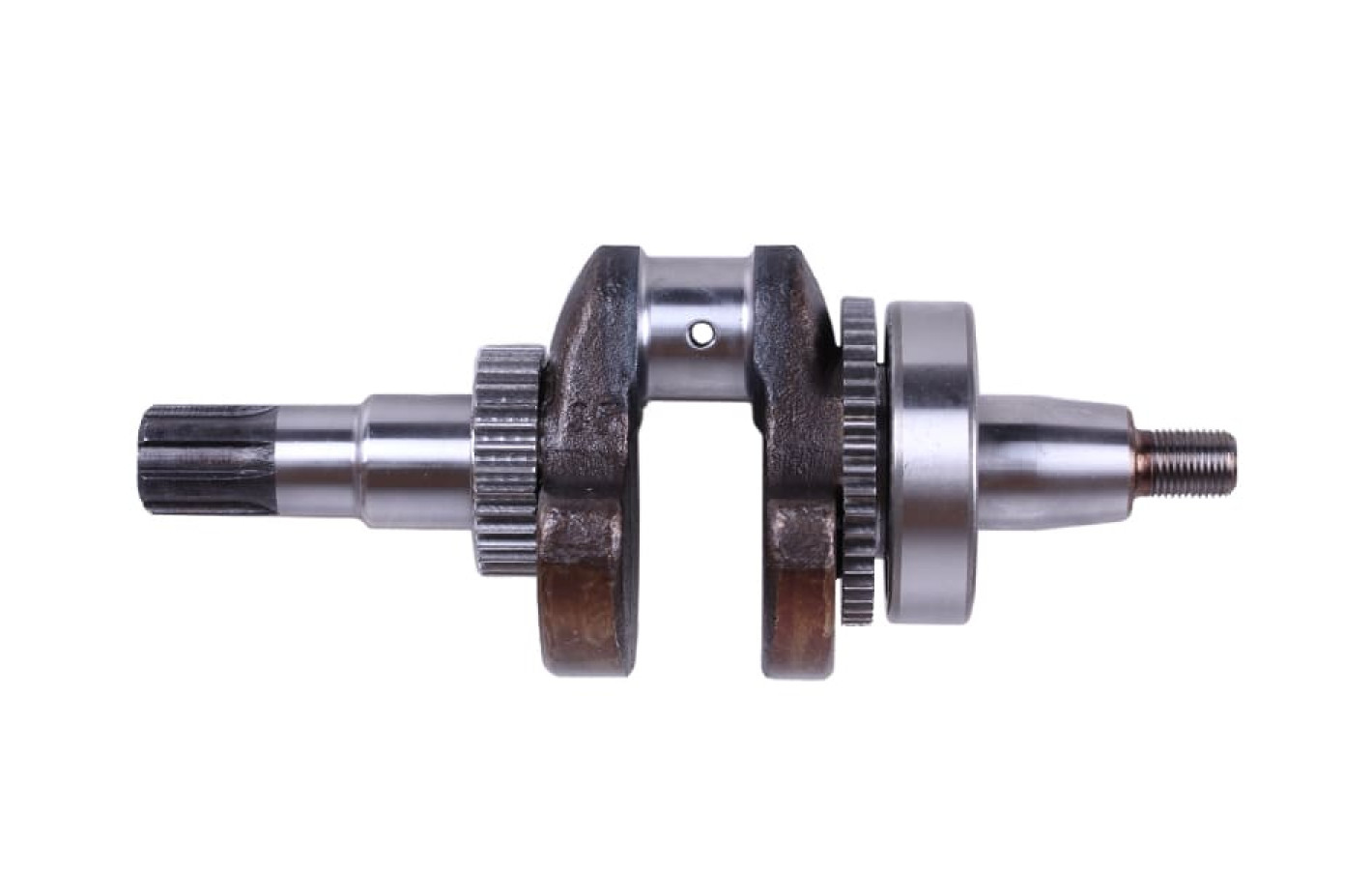 Коленвал в сборе YBX под шлицы  на дизельный двигатель 173D, диаметр 25 мм