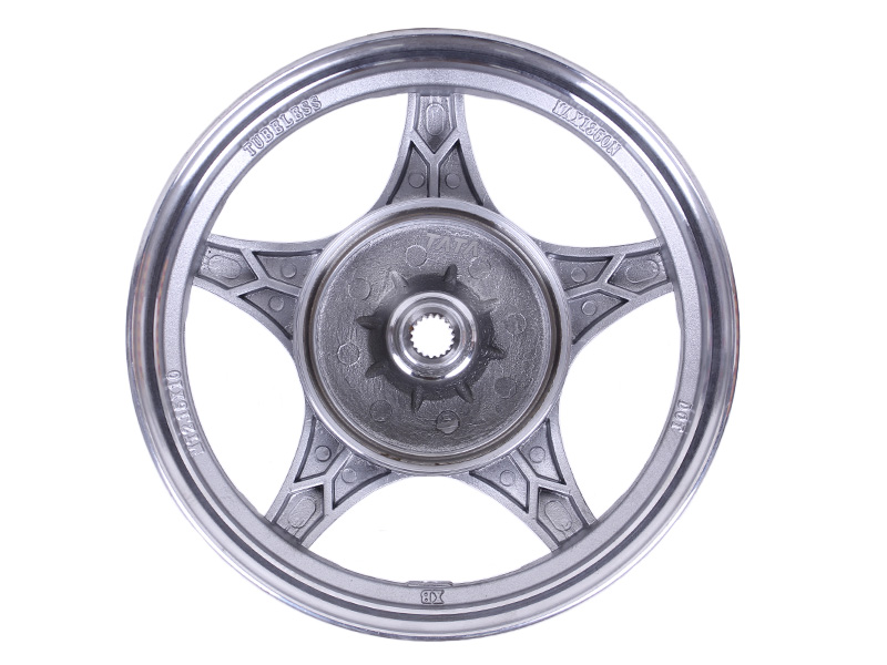 Диск задній литий 10×2,5 TT AGRO MOTO (19 шліців, барабанне гальмо), тип 2