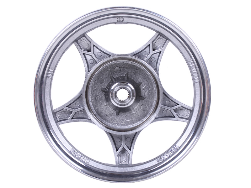 Диск задній литий 10×2,5 TT AGRO MOTO (19 шліців, барабанне гальмо), тип 2