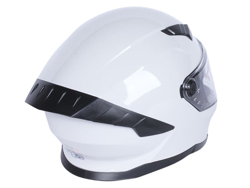 Шолом для мотоцикла, скутера 800 TTG інтеграл (світло-сірий глянсовий, size M)