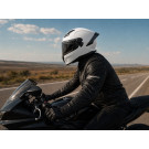 Шолом для мотоцикла, скутера 800 TTG інтеграл (світло-сірий глянсовий, size M)