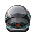 Шлем 800 серый с графикой size L - TTG