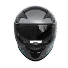 Шлем 800 серый с графикой size M - TTG