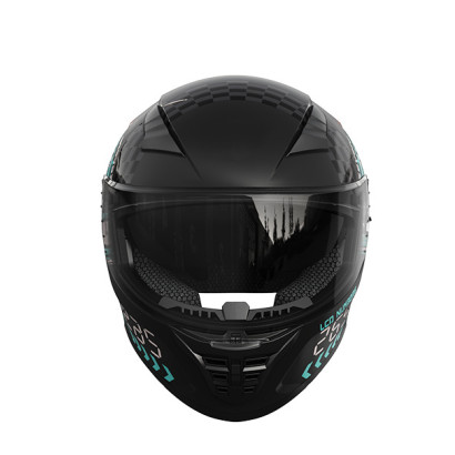 Шлем 800 черный с графикой size M - TTG