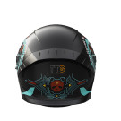 Шлем 800 черный с графикой size L - TTG