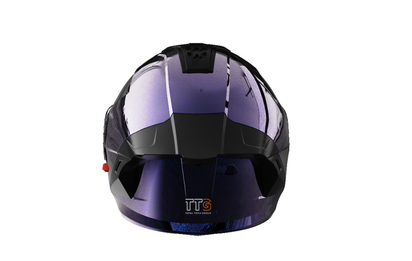 Шлем 911 хамелеон фиолетовый size M (трансформер)  - TTG