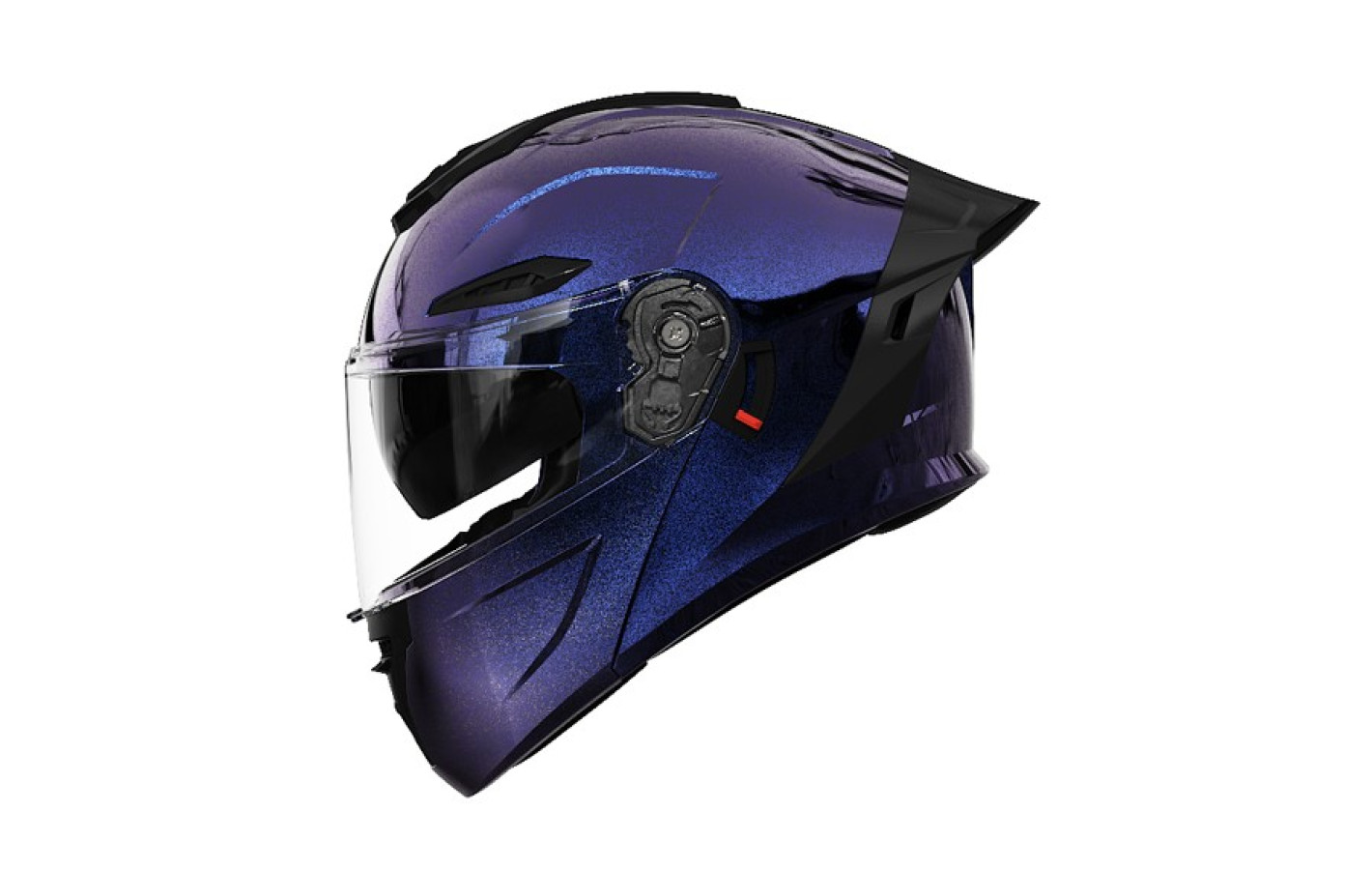 Шлем 911 хамелеон фиолетовый size M (трансформер)  - TTG