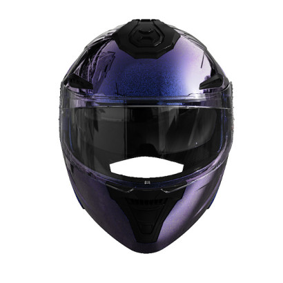 Шлем 911 хамелеон фиолетовый size L (трансформер)  - TTG