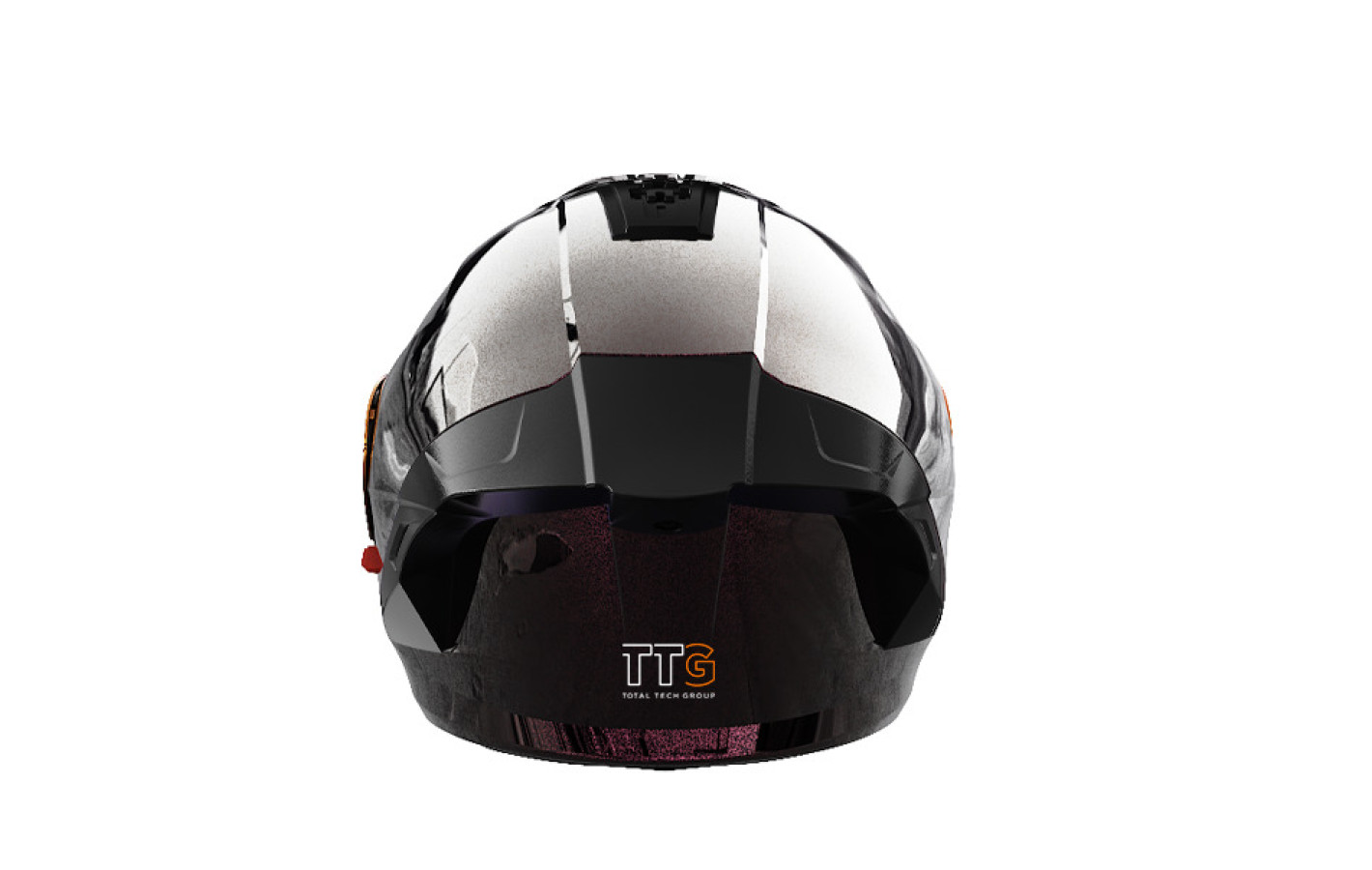 Шлем 911 хамелеон бордовый size M (трансформер)  - TTG