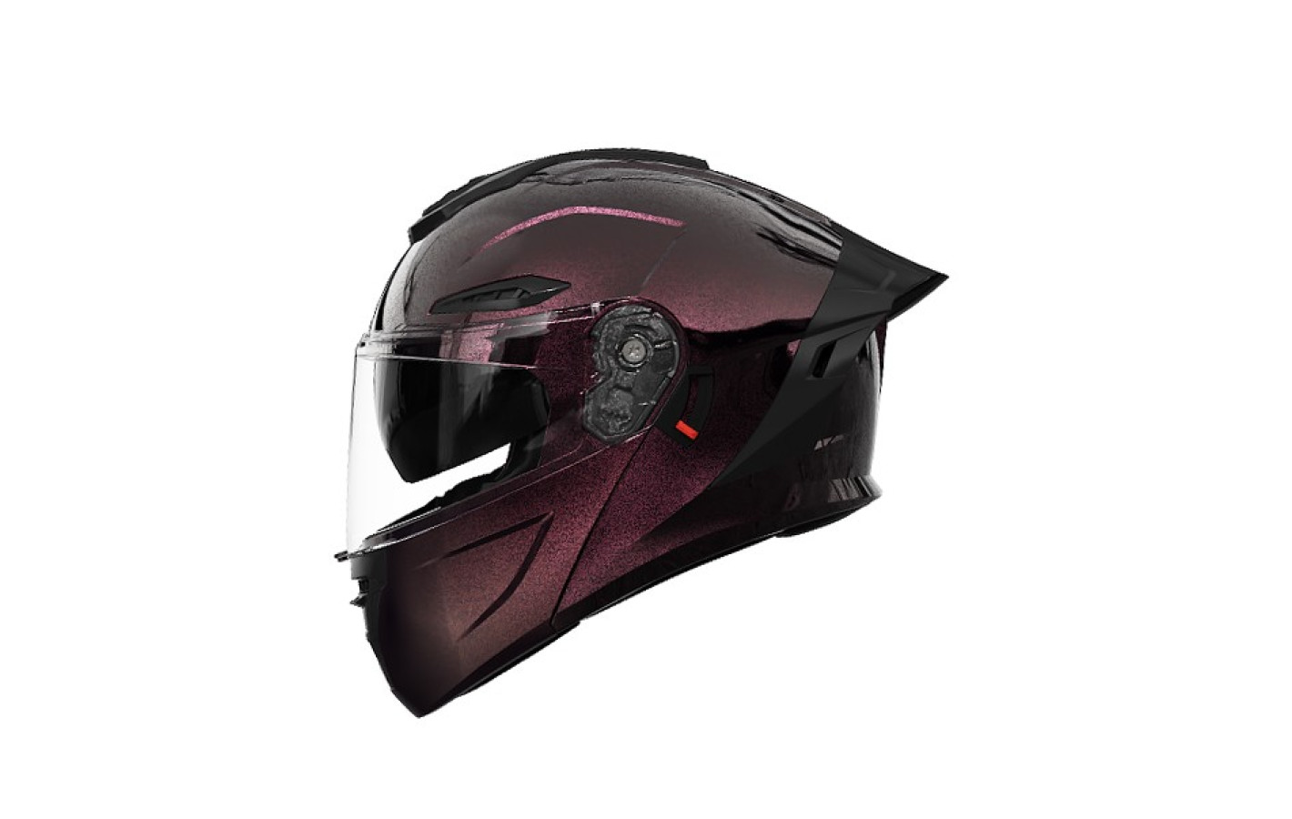 Шлем 911 хамелеон бордовый size L (трансформер) - TTG