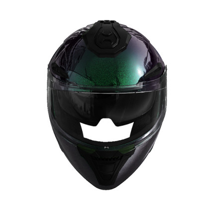 Шлем 911 хамелеон зелёный size M (трансформер)  - TTG