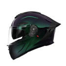 Шлем 911 хамелеон зелёный size M (трансформер)  - TTG