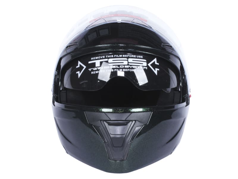 Шлем для мотоцикла, скутера 911 Chameleon TTG трансформер (зелёный, size L)