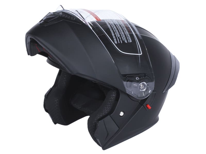 Шлем для мотоцикла, скутера 909 TTG трансформер (черный матовый, size L)