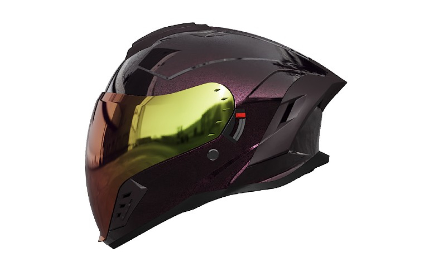 Шлем 905 хамелеон оранжевый size M - TTG