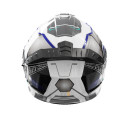 Шлем 900 серый с белым и синим size L - TTG