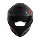 Шлем 902 черный с красным - TTG