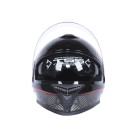 Шолом для мотоцикла, скутера 902 Hunter TTG інтеграл (чорний з червоним, One Size 54-61 см)