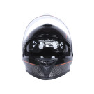Шлем для мотоцикла, скутера 902 Hunter TTG интеграл (черный с оранжевым, One size 54-61 см)