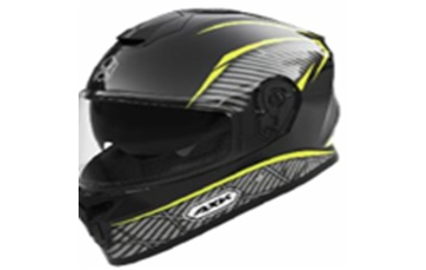Шлем 902 черный с зелёным - TTG