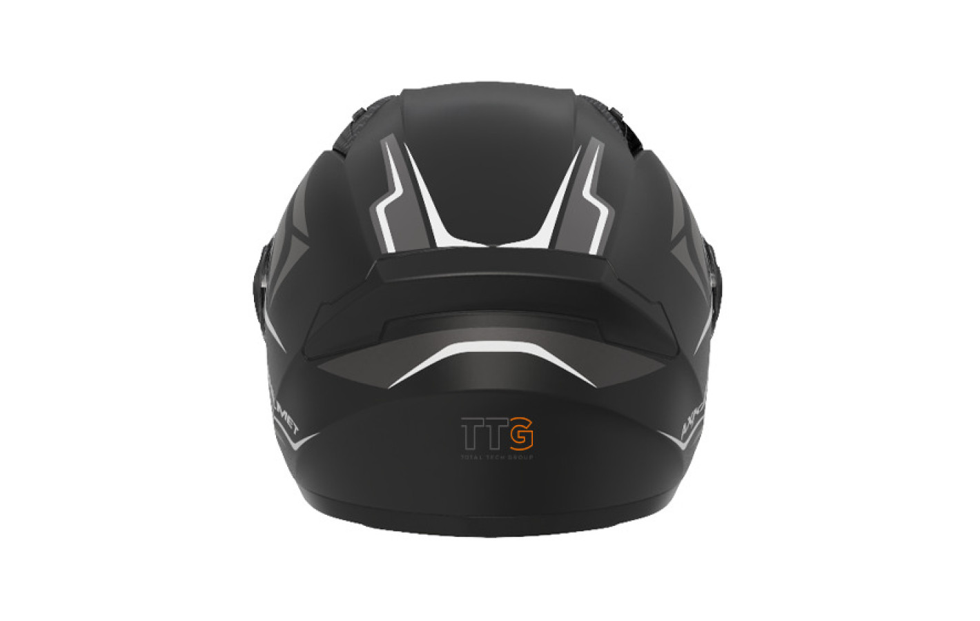 Шлем 557 черный с серым - TTG