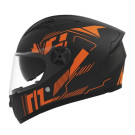 Шолом 557 чорний з помаранчевим - TTG